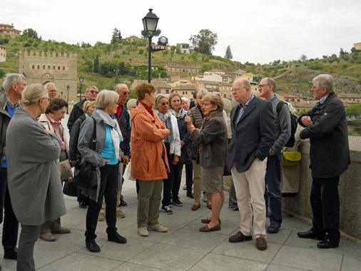 Die Gruppe in Toledo